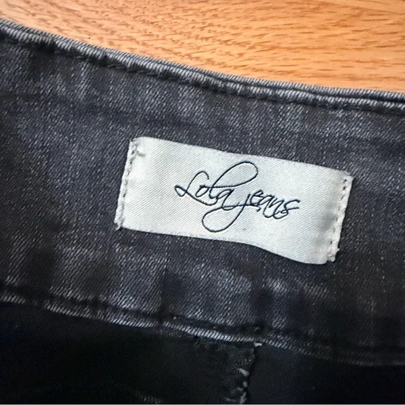 Lola Jeans Julia Ash Mid-Rise Pull-On Ankle Jeans - Picture 5 of 8